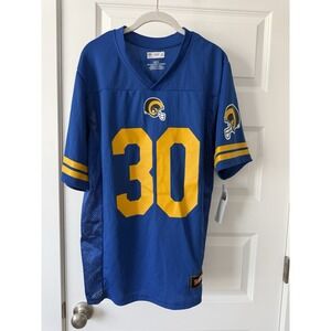 Los Angeles Rams Todd Gurley #30 NFL Blue On Field Jersey Size S